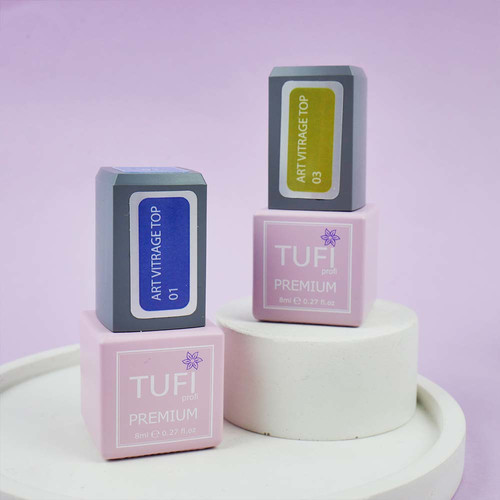 Топ TUFI profi ART VITRAGE TOP 01 Морская Гладь 8 мл (0321723) - Фото №3
