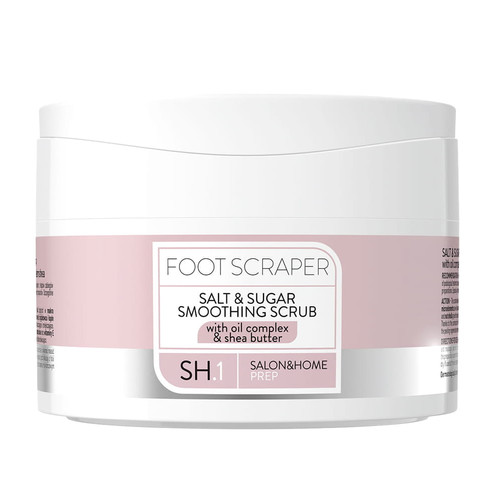 Разглаживающий скраб для ног из соли и сахара PHARM FOOT Foot Scraper 200 г - Фото №2