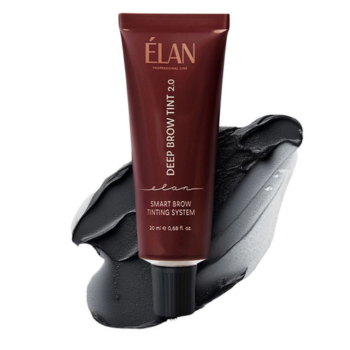 Краска для бровей и ресниц ELAN Deep Brow Tint 03 Black 20 мл - Фото №2