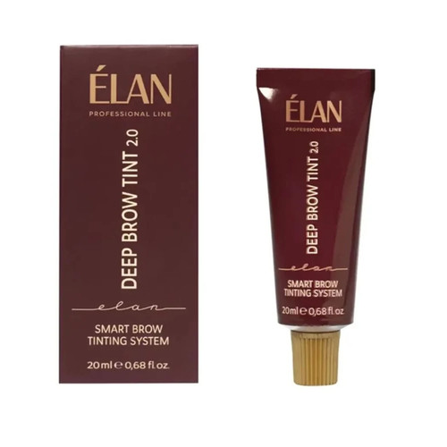Краска для бровей и ресниц ELAN Deep Brow Tint 03 Black 20 мл - Фото №3