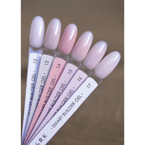 Gel for extension DARK Smart Builder Gel 12 soft pink cold 30 ml - Фото №4
