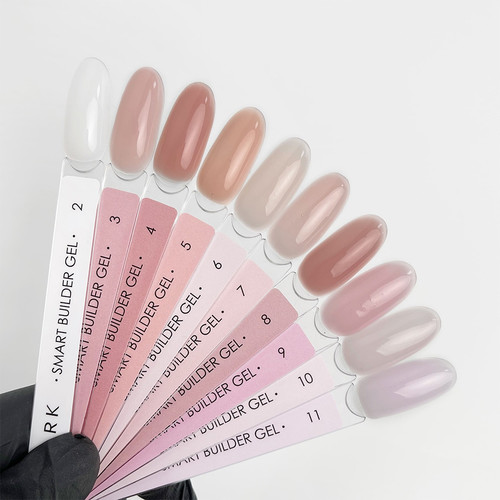 Gel for extension DARK Smart Builder Gel 09 pink pastel 30 ml - Фото №4