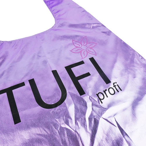 TUFI profi PREMIUM Purple shopper bag with logo (0317573) - Фото №4