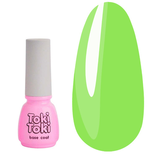 База Toki-Toki Neon № 04 салатовый 5 мл - Фото №1