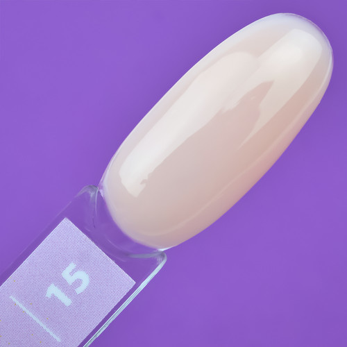 Gel for extension TUFI profi Builder Gel UV/LED 15 Peach 15 ml (0324503) - Фото №2
