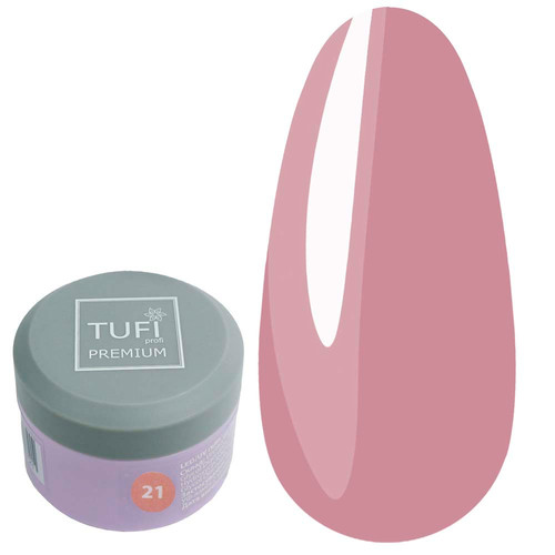 Gel for extension TUFI profi Builder Gel UV/LED 21 Cover 30 ml (0324520) - Фото №1