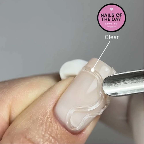 Gel gum NAILSOFTHEDAY Love is Clear 15 g - Фото №5