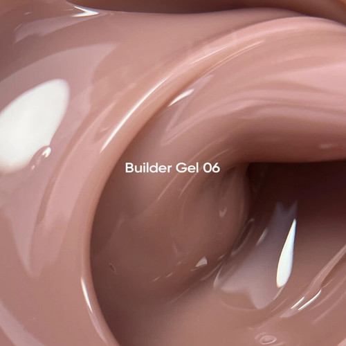 Gel for extension NAILSOFTHEDAY Builder Gel 06 light brown 30 ml - Фото №2