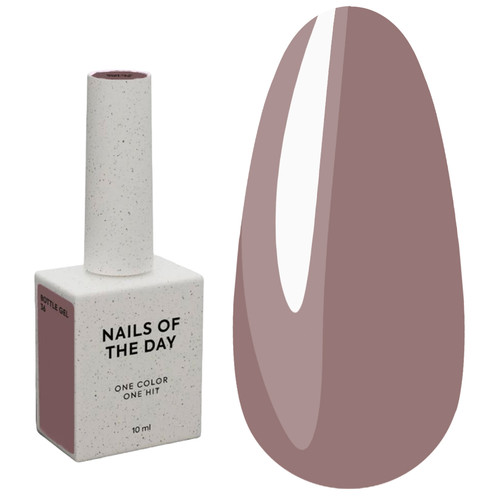 NAILSOFTHEDAY Bottle gel 36 cocoa 10 ml - Фото №1