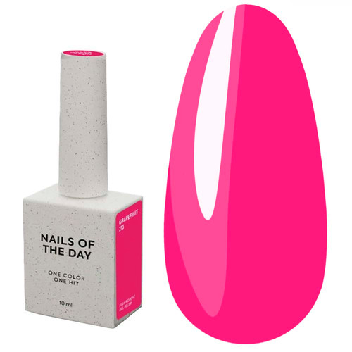 Gel polish NAILSOFTHEDAY Grapefruit 213 neon raspberry 10 ml - Фото №1