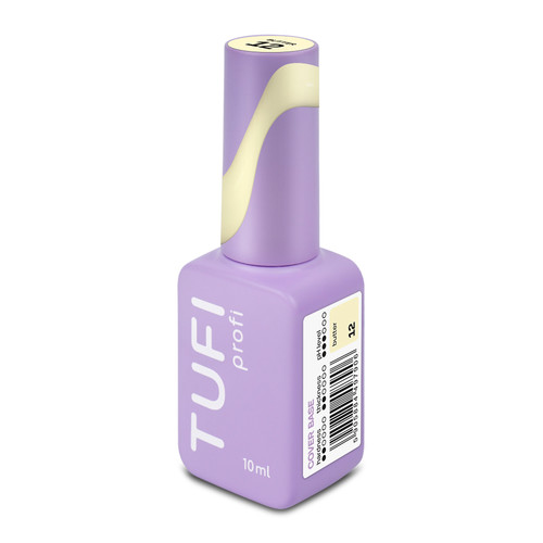 База для ногтей TUFI profi Cover base coat 12 Butter 10 мл (0326531) - Фото №7