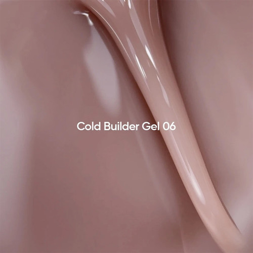 Gel for extension NAILSOFTHEDAY Cold Builder gel 06 dark beige 15 ml - Фото №2