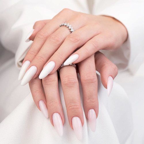 Gel for extensions MAKEAR Gel&Go Up GU02 Marshmallow 15 ml - Фото №4