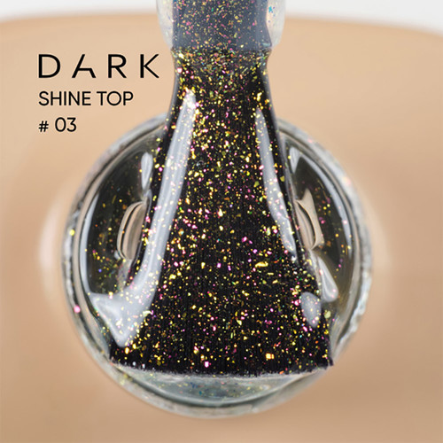 Топ Dark Shine Top 3 без липкого слоя 10 мл - Фото №2