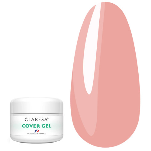 SALE Гель для наращивания Claresa BUILDER COVER GEL персиковый 25 г