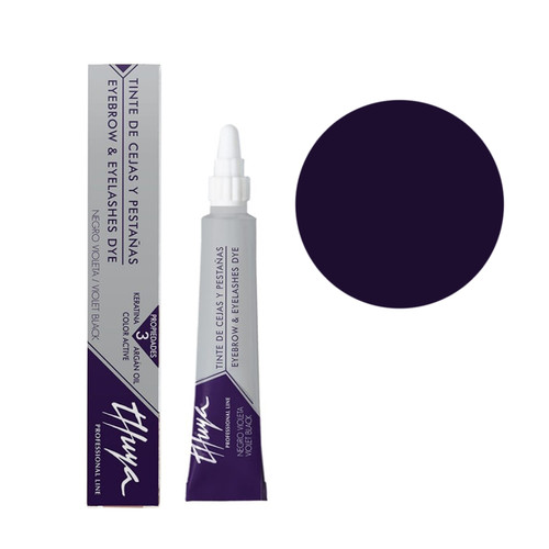 Арганово-кератиновая краска для бровей и ресниц Thuya Indigo/Violet Black 14 мл