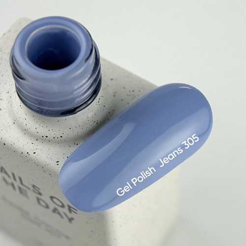 Gel polish NAILSOFTHEDAY 305 Jeans 10 ml - Фото №3
