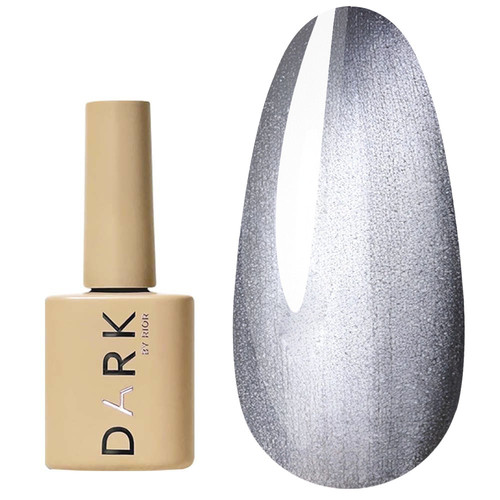 Гель-лак DARK Cat Eye 28 графитовый 10 мл - Фото №1