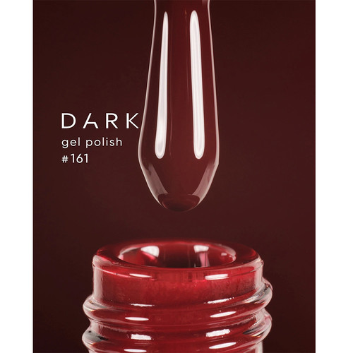 Гель-лак DARK 161 винный 6 мл - Фото №2
