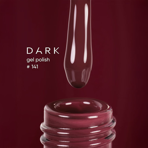 Гель-лак DARK New collection 141 сливовый 6 мл - Фото №2