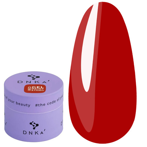 Гель-краска DNKa Gel Paint Ethno Red 5 мл - Фото №1