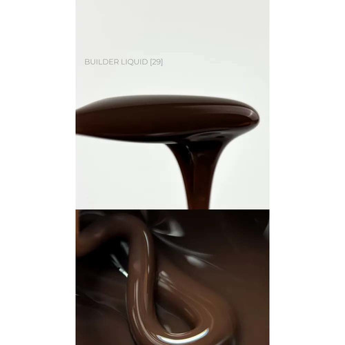 Touch Builder liquid 29 dark brown 15 ml - Фото №2