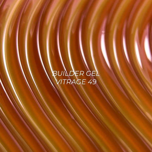 Gel for extension NAILSOFTHEDAY Builder gel 049 Vitrage caramel 15 ml - Фото №2