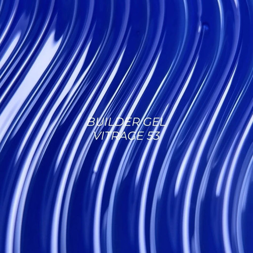 Gel for extension NAILSOFTHEDAY Builder gel 053 Vitrage blue 15 ml - Фото №2
