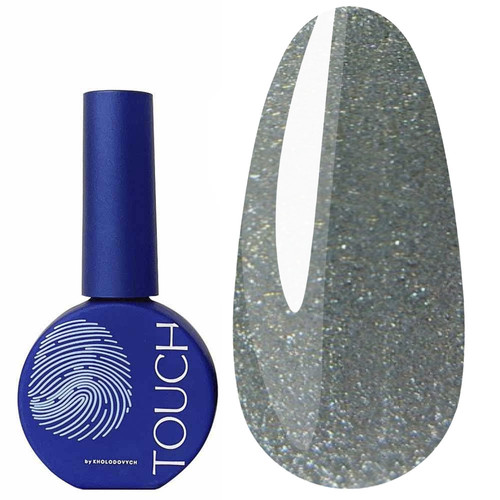 Гель-лак Touch 3D Cat Eyes Gel Polish 07 серый 9 мл - Фото №1