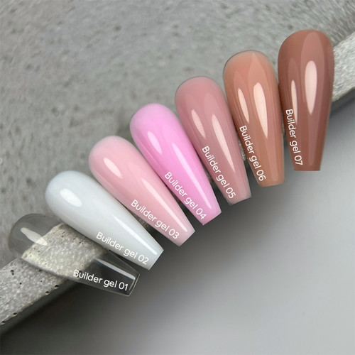 Gel for extension NAILSOFTHEDAY Builder gel 01 transparent 30 ml - Фото №3