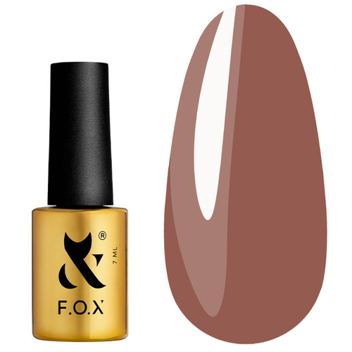 Гель-лак F.O.X Mocha Mousse 105 кофейно-бежевый 7 мл - Фото №1