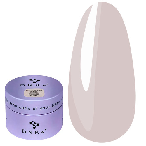Гель для ногтей DNKa Builder Gel Light 0002 Gun 30 мл - Фото №1