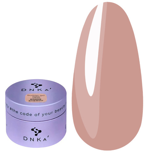 Гель для ногтей DNKa Builder Gel Light 0008 Sheriff 30 мл - Фото №1
