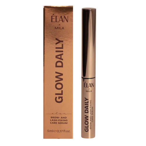 SALE ELAN Glow Daily Fixing Serum for Eyebrow and Eyelash Care 5 ml - Фото №2