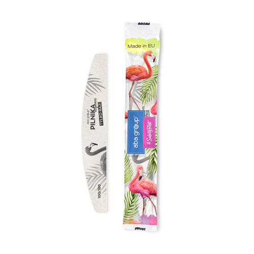 Nail file safe package Aba Group Half Moon 100/180 STANDARD - #PILNIKA UŻYWAM TYLKO RAZ - Фото №3