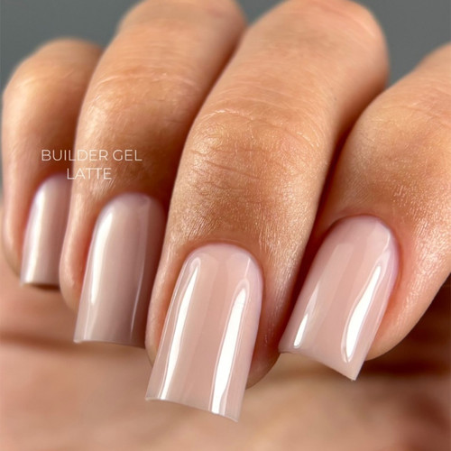 Gel for extensions Touch Builder gel Latte 30 ml - Фото №3