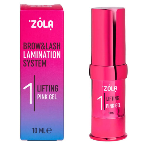 Состав ZOLA для ламинирования Color Lab 01 Lifting Pink Gel - Фото №2