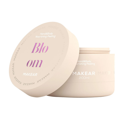 Питательный скраб для рук и тела MAKEAR Bloom 200 мл - Фото №1