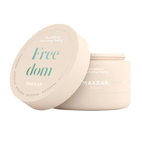 Питательный скраб для рук и тела MAKEAR Freedom 200 мл - Фото №1