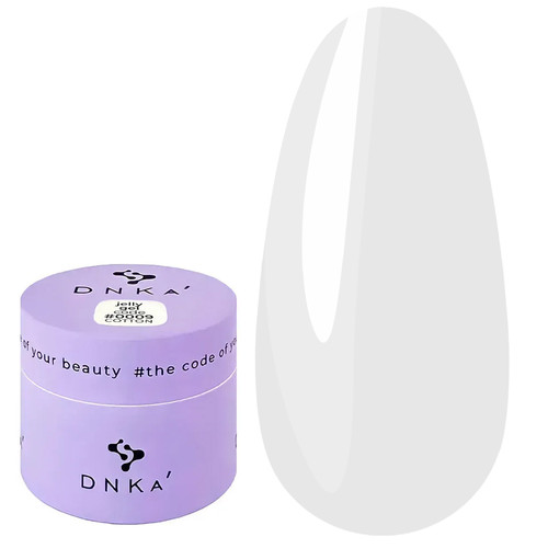 DNKa Jelly Gel #0009 Cotton 15 ml (JGD0009) - Фото №1