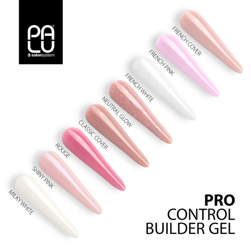 Гель для наращивания PALU PRO CONTROL BUILDER GEL FRENCH COVER 45 г - Фото №4