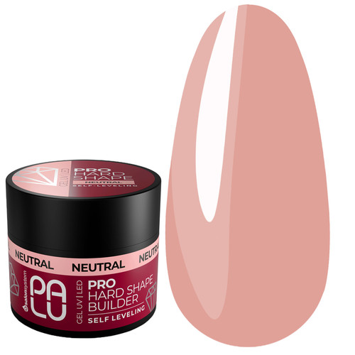 Гель для наращивания PALU PRO HARD SHAPE BUILDER GEL NEUTRAL 45 г - Фото №1