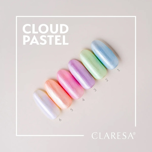 Гель-лак Claresa Cloud Pastel 3 перламутровый фиолетовый 5 мл - Фото №6