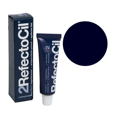 Гелевая краска для бровей и ресниц RefectoCil 2 Темно-синий 15 мл - Фото №1