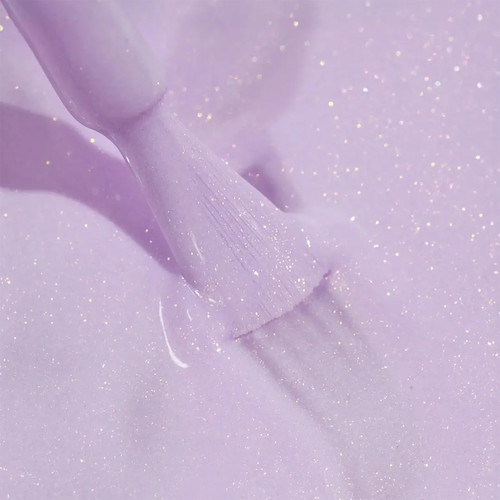 Гель-лак MAKEAR Pastel Princess 408 фиолетовый с шиммером 8 мл - Фото №2