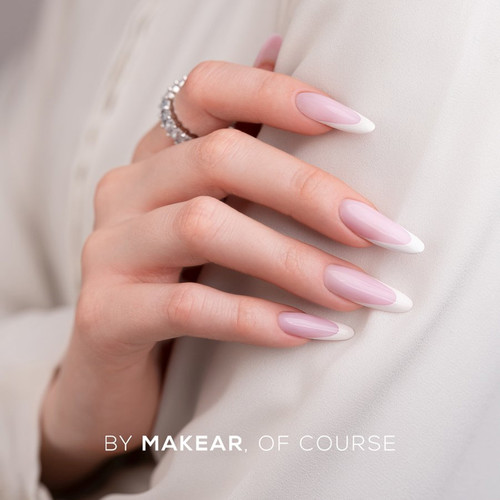Гель-краска Makear French Manicure Gel FG01 White 5 мл - Фото №4
