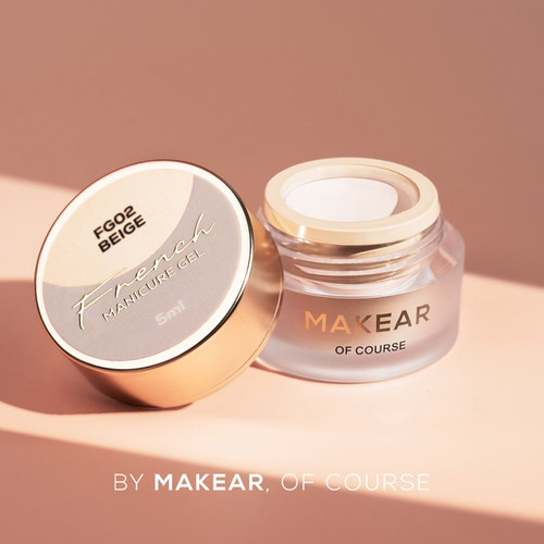 Гель-краска Makear French Manicure Gel FG02 Beige 5 мл - Фото №2