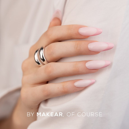 Гель-краска Makear French Manicure Gel FG04 Light Pink 5 мл - Фото №4