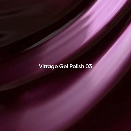 Гель-лак NAILSOFTHEDAY Vitrage 03 винный витражный 10 мл - Фото №2