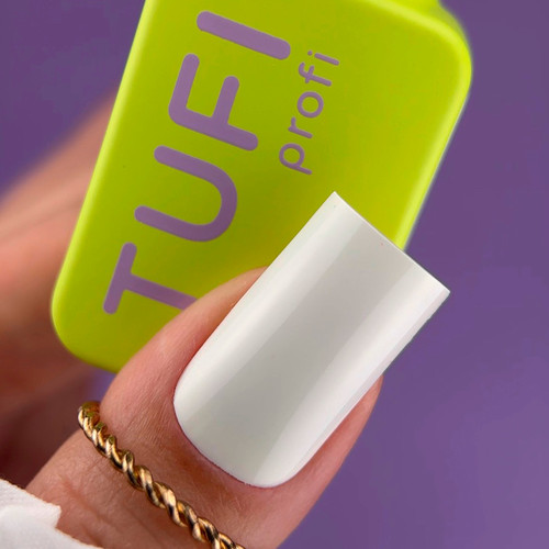 Gel polish TUFI profi PANTONE 13 Cloud Dancer milky gray 10 ml (0331525) - Фото №5